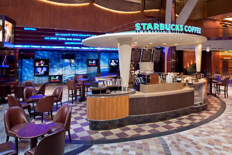 Allure of the Seas, Starbucks, Coffee, 

cappuccino,