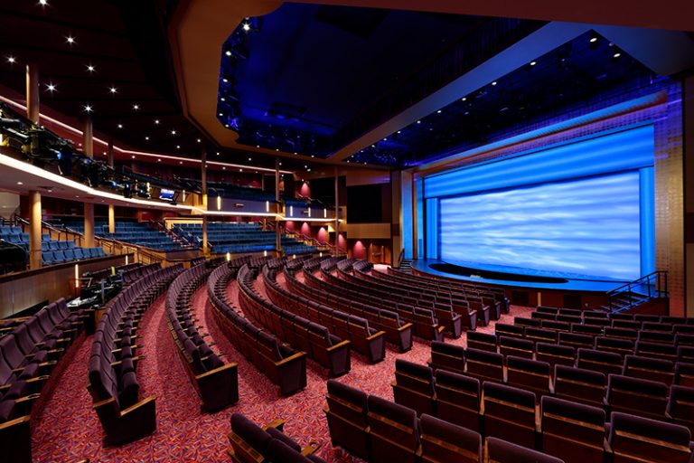 QN, Quantum of the Seas, 3D Movie Theater, movies, movie screen, entertainment, activities, film, theater, plays, music