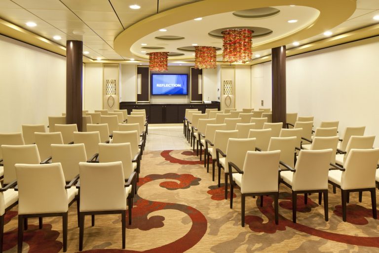 celebrity cruises, RF, reflection, Celebrity Reflection, conference room, solstice class, public rooms, conference, event