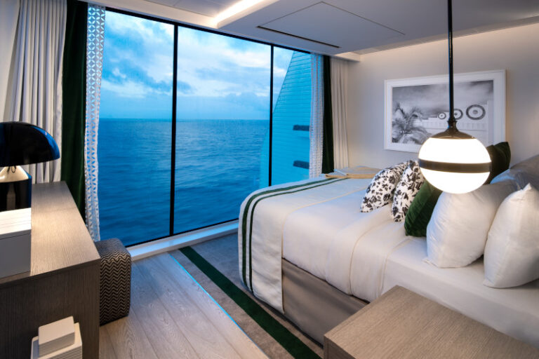 Celebrity Edge, Edge, EG, Stateroom and Suites, Accommodations, cabins, Edge Villa, bedroom, Suite Class