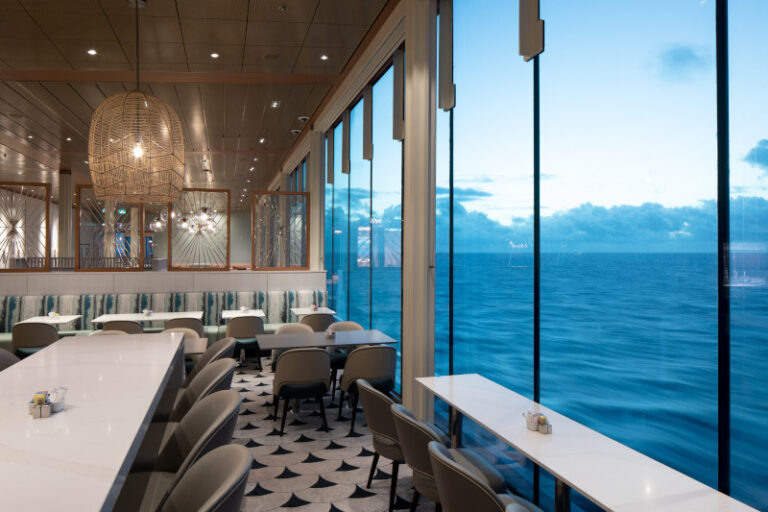 Celebrity Edge, Edge, EG, Public Venues, Public Rooms, Onboard, On board, Ocean View Cafe, Oceanview Cafe, dining, buffet