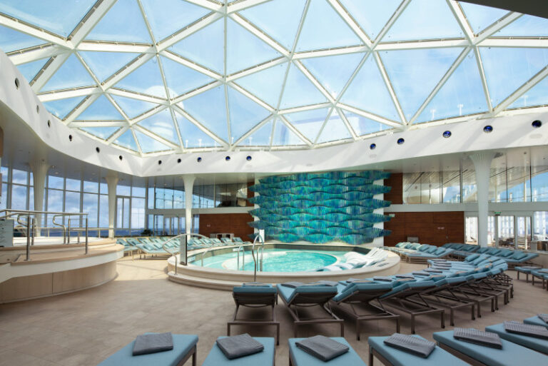 Celebrity Edge, Edge, EG, Public Venues, Public Rooms, Onboard, On board, Solarium, adults only pool