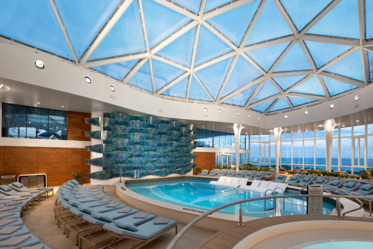 Celebrity Edge, Edge, EG, Public Venues, Public Rooms, Onboard, On board, Solarium, adults only pool